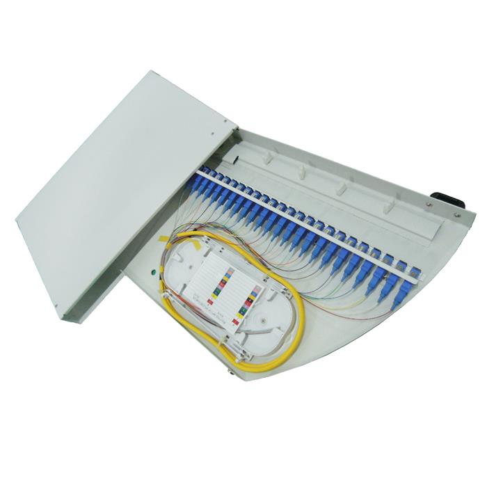 48Core Fiber Optical Rotary Patch Panel