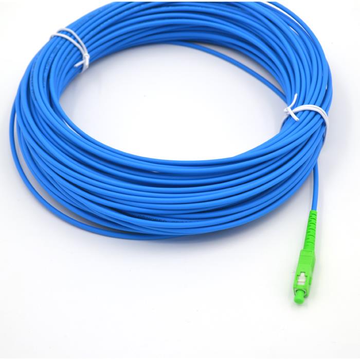 SC/APC Singlemode Simplex Armored Fiber Optic Cables