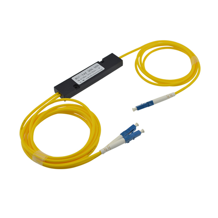 1x2 Singlemode Dual Window FBT Coupler With LC/UPC Connector 3.0mm ABS Module