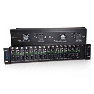 2U Rackmount Chassis 16slot For Media Converter Card