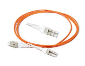 LC/UPC-LC/UPC Multimode Duplex Uniboot Fiber Patch Cords