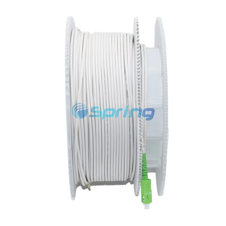 1F Ruggedized Drop 4.8mm SCAPC Clear Curve Fiber Optic Jumper Cables