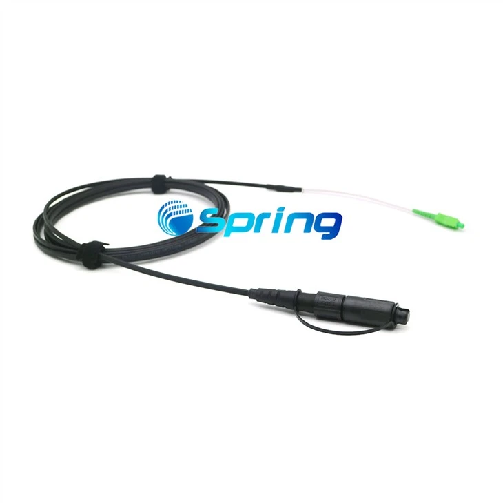 Pre-connectorized Hardend SST Flat Dielectric Drop Cable Assemblies
