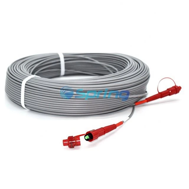 Procon Optic Drop External Bayonet Type SC/APC Patch Cables Gray Color