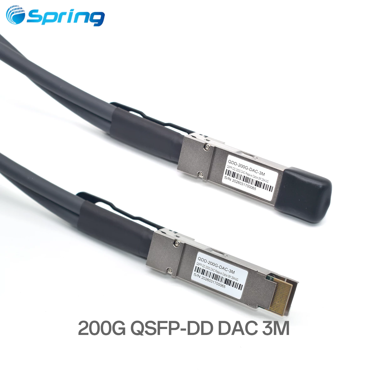 200G QSFP DD direct attach cable 3M