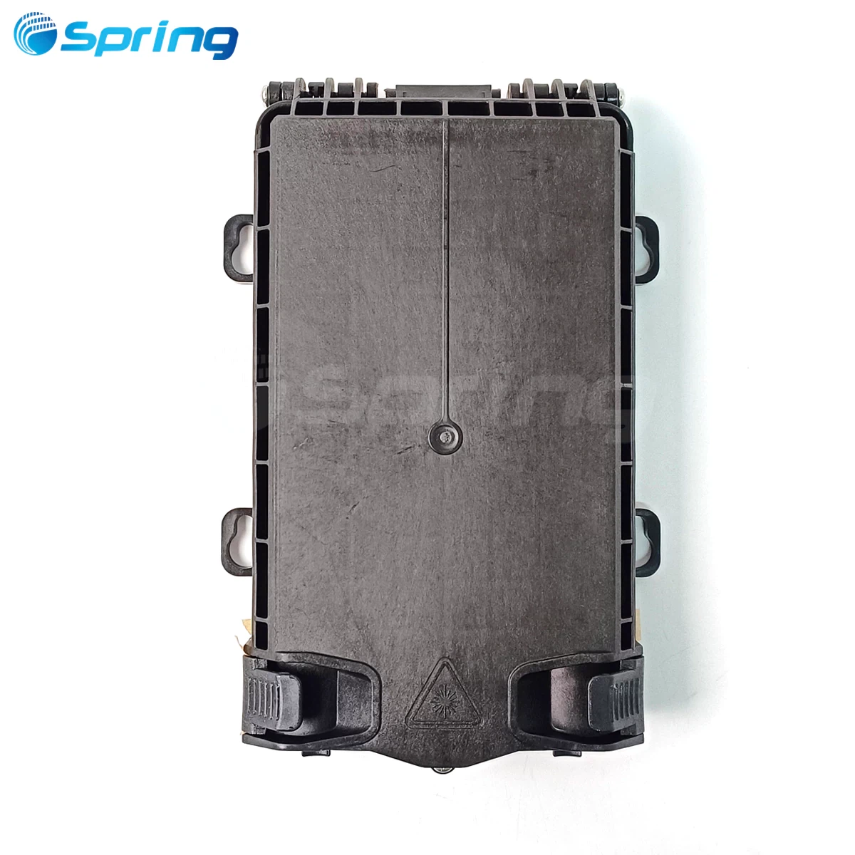 8 port waterproof fiber optic distribution box front view, IP67 outdoor FTTH distribution