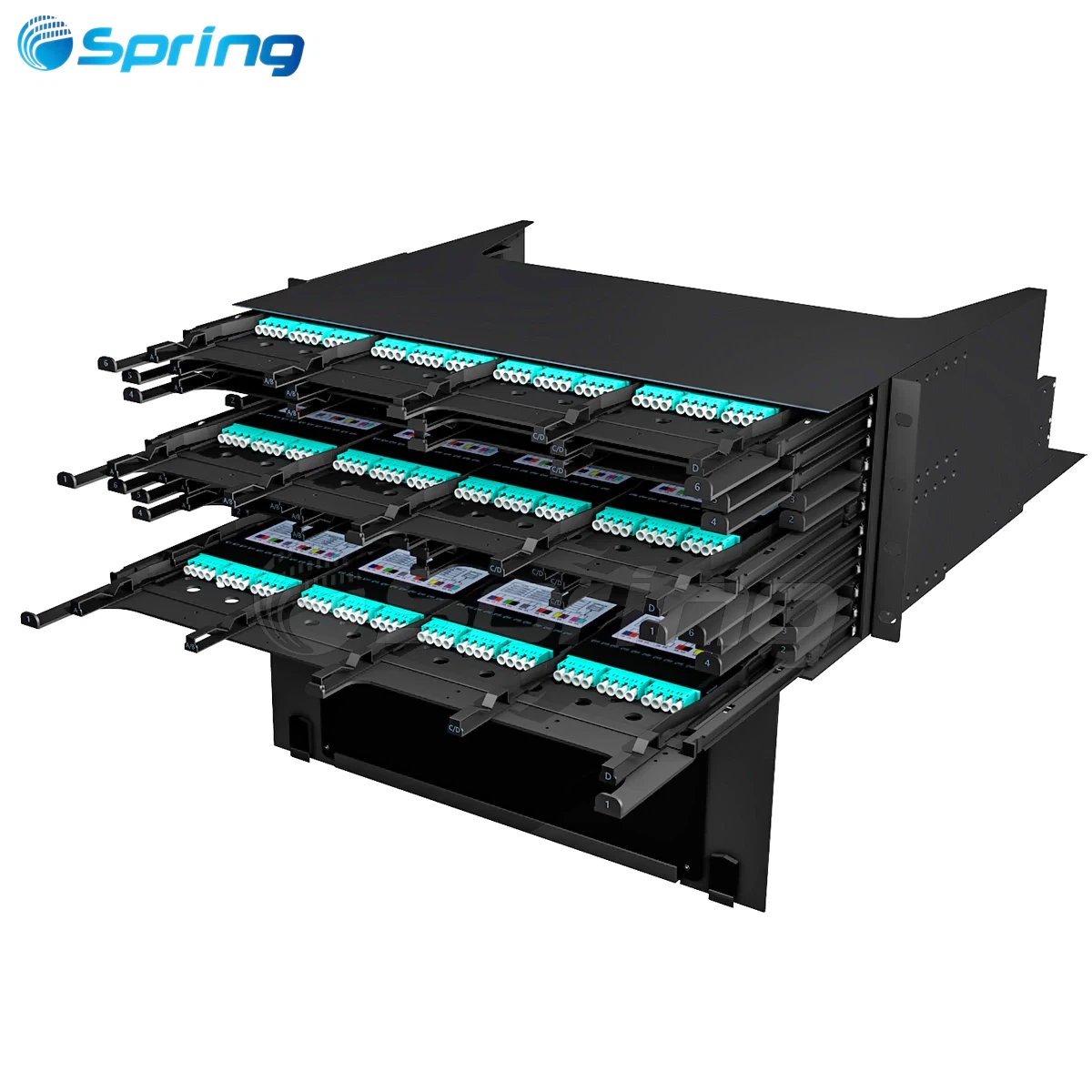 4U high density fiber patch panel