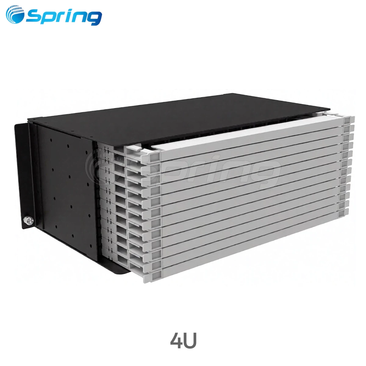 4U modular fiber patch panel