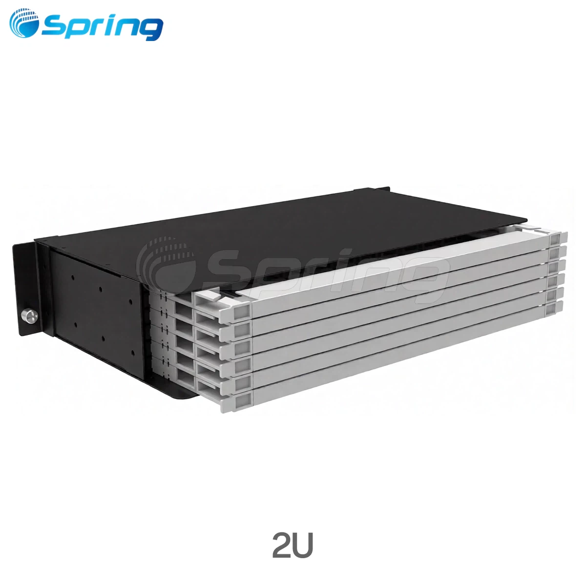 2U modular fiber patch panel