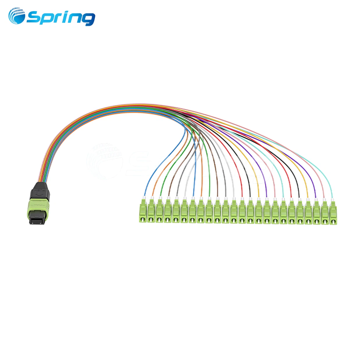24f mpo pc to lc upc om5 mpo harness cable