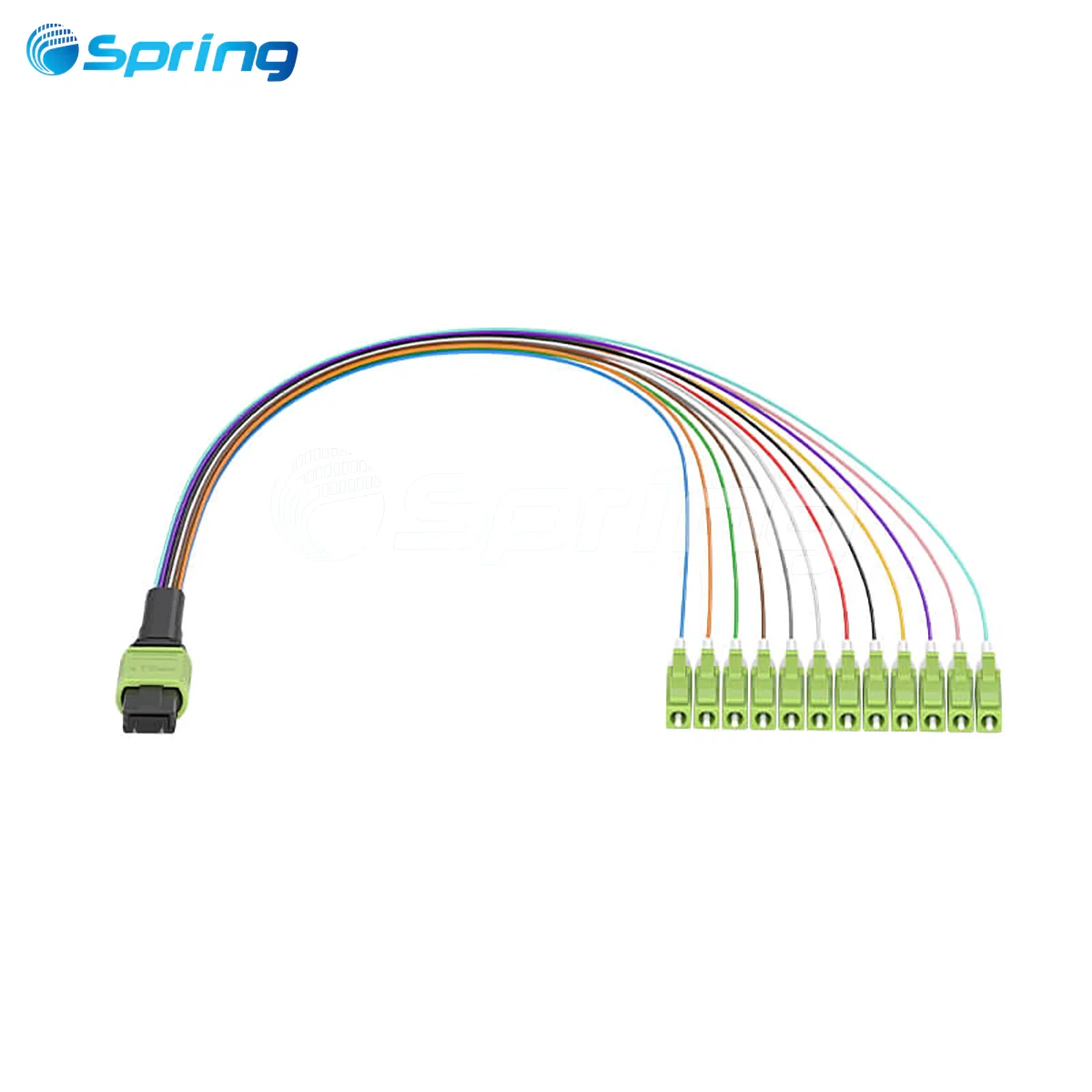 12f mpo pc to lc upc om5 mpo harness cable