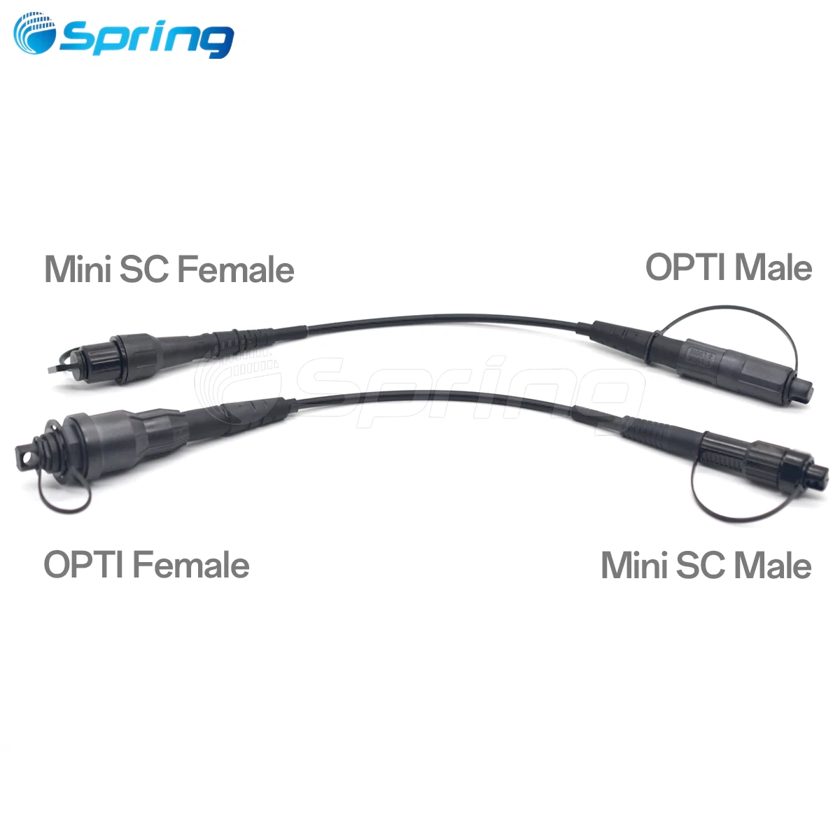 pre connectorized FTTH drop cable opti to mini sc