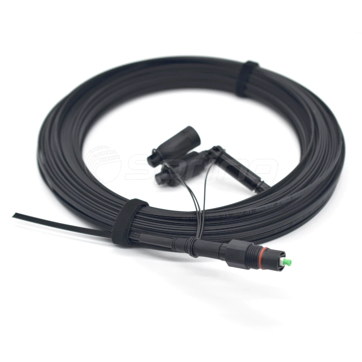 Pre Connectorized FTTH drop cable ftth sc apc