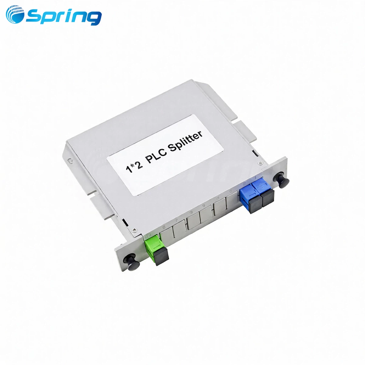 1×2 LGX cassette fiber optic splitter