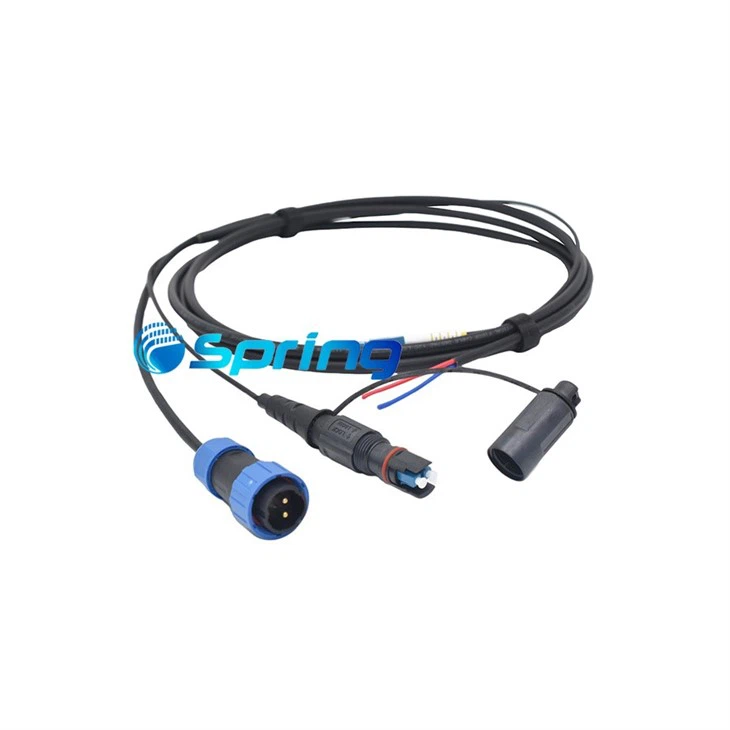 Hybrid Fiber/Power Cable Singlemode Outdoor Jumpers