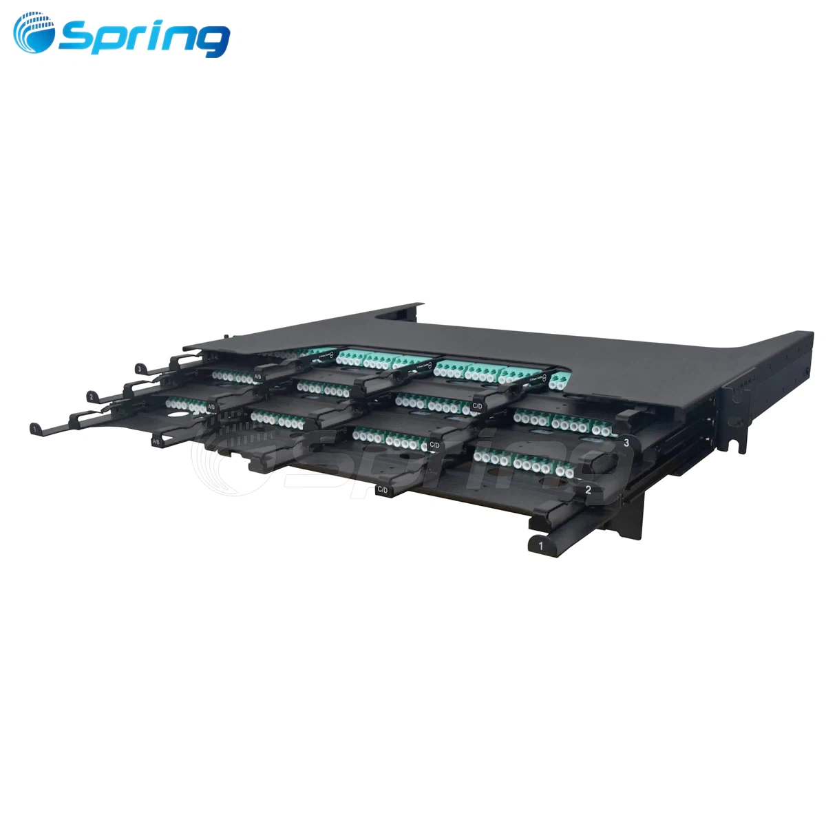 1U high density fiber patch panel