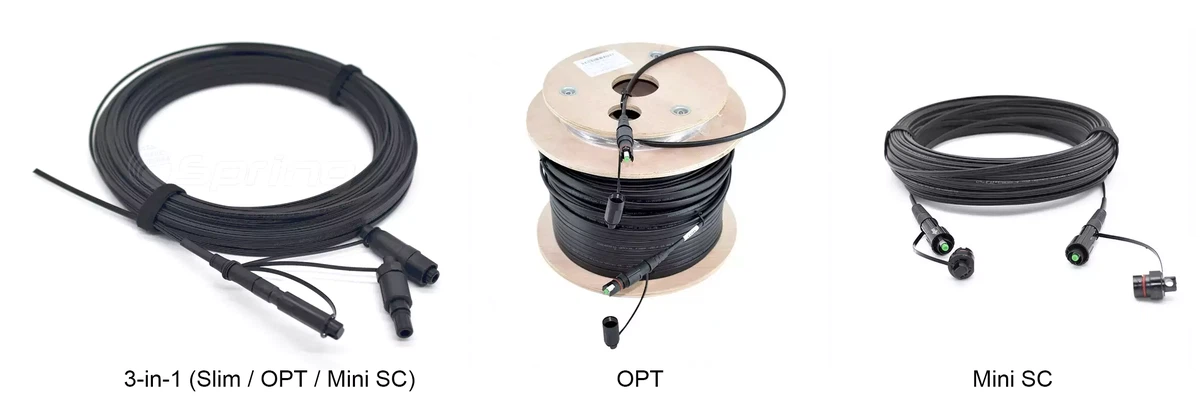 Pre-Connectorized Drop Cable Types Pre-Connectorized Drop Cable Types