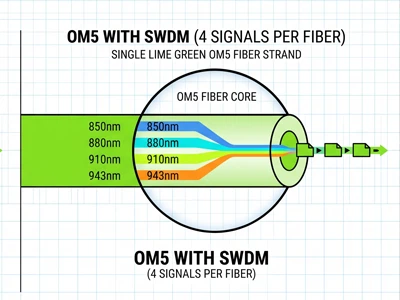 OM1, OM2, OM3, OM4, OM5: Understanding Multi-Mode Fiber Evolution and Selection
