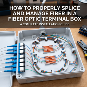 How to Properly Splice and Manage Fiber in a Fiber Optic Terminal Box: A Complete Installation Guide