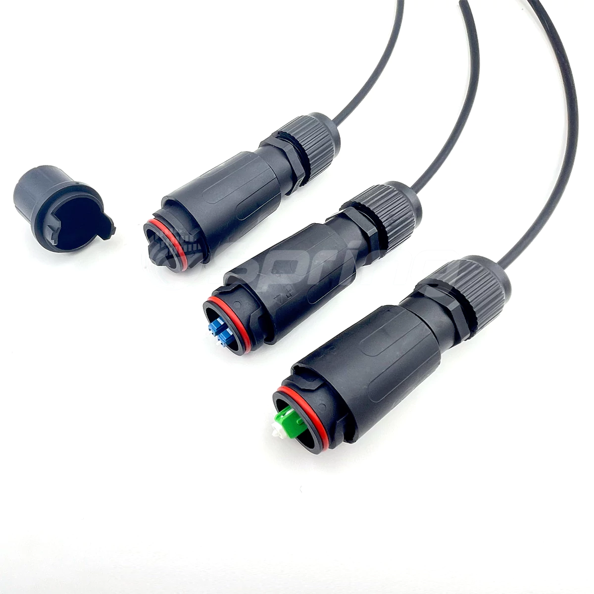 waterproof-FullAXS-connector-options-for-FTTA-fiber-patch-cord