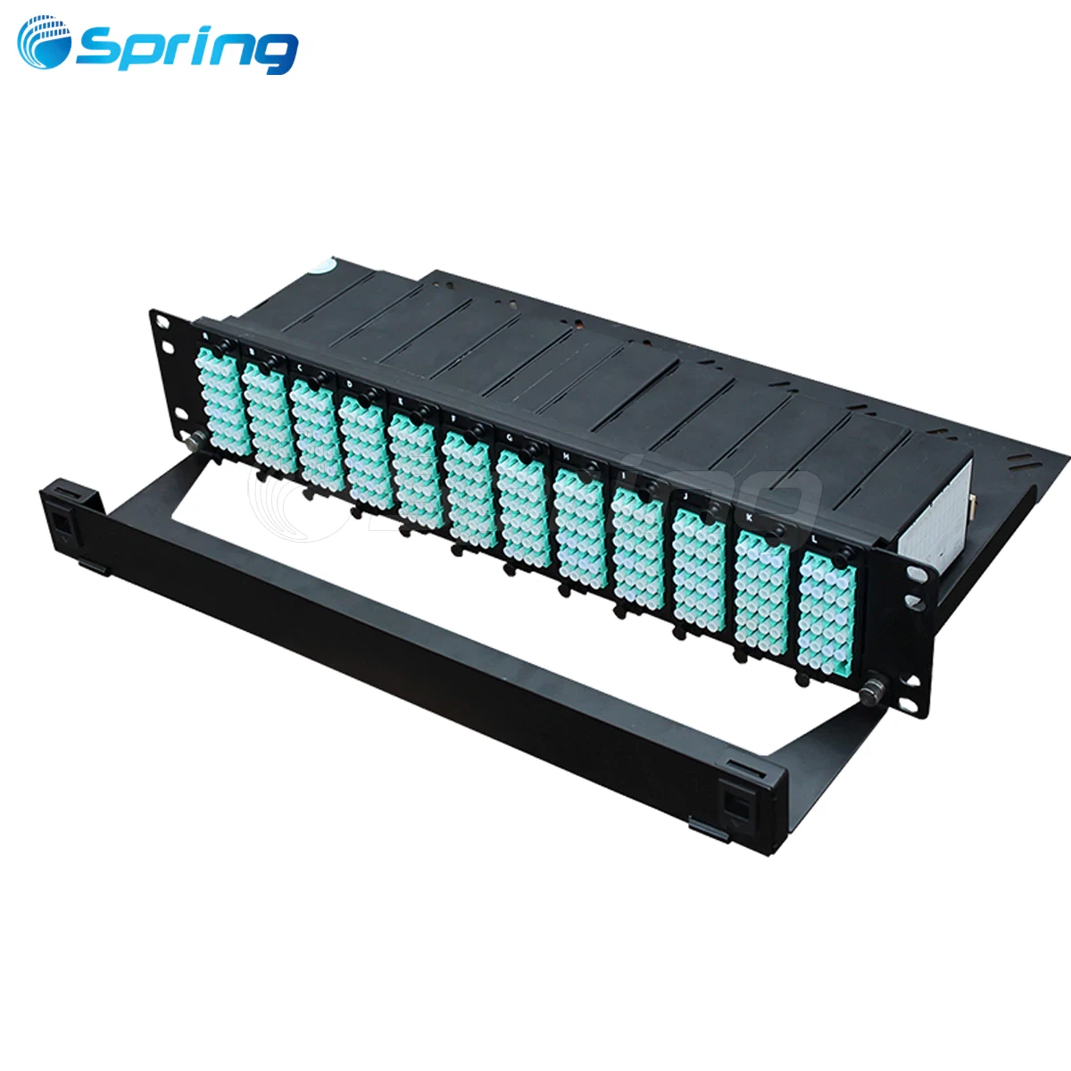 2U MPO to LC patch panel