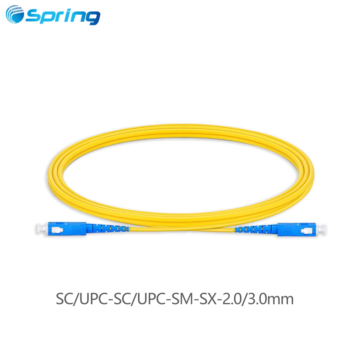 Single Mode SC-to SC Indoor Fiber Patch Cord Single Mode SC-to SC Indoor Fiber Patch Cord