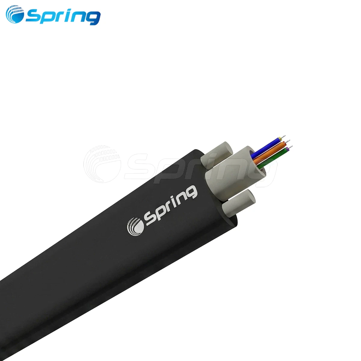 Dielectric Gel-filled Flat Drop Cable