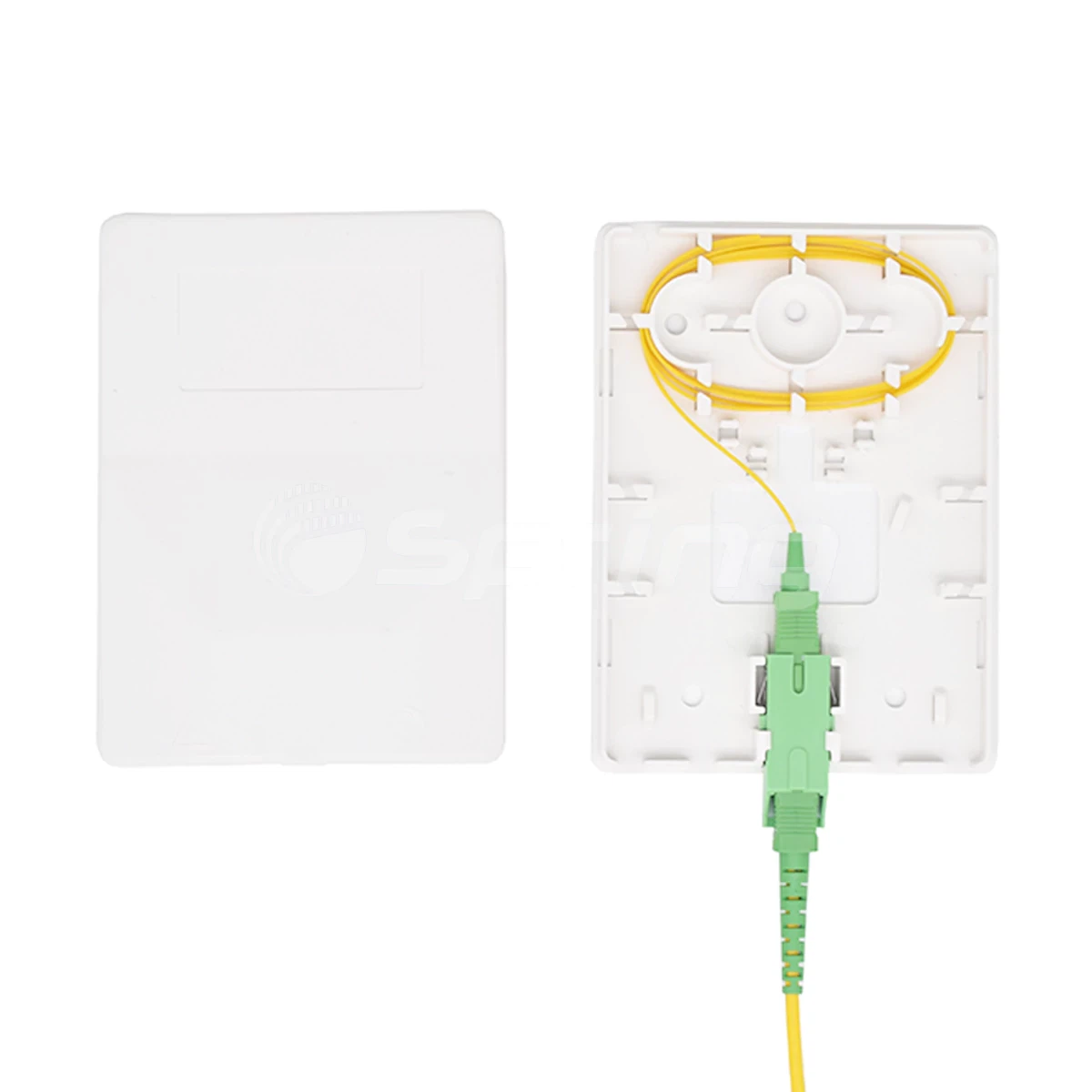 Fiber Optic Wall Plate Outlet For FTTH Termination